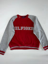 Tommy Hilfiger Hilfiger Spellout Colorblock Raglan Crewneck Sweatshirt (XL)