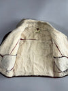 Vintage Premium Heavy Leather Jacket (Furr Inside) (S/M)