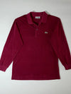 Vintage Lacoste Chemise Long Sleeve Pique Polo (L)