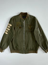 Flying Tigers Military Embroidered MA-1 Bomber Jacket (S/M)