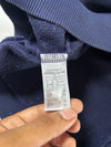 Lacoste Navy Blue Logo Patch Crewneck Sweatshirt (S)