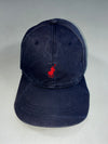Polo Style Navy Cap – Red Pony Embroidery (Adjustable)