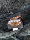 Harley-Davidson “Tradition” Bar & Shield Embroidered Faded Black Hoodie (XL)
