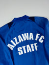 Adidas Blue Pullover Track Top (V-Neck) ,(L)