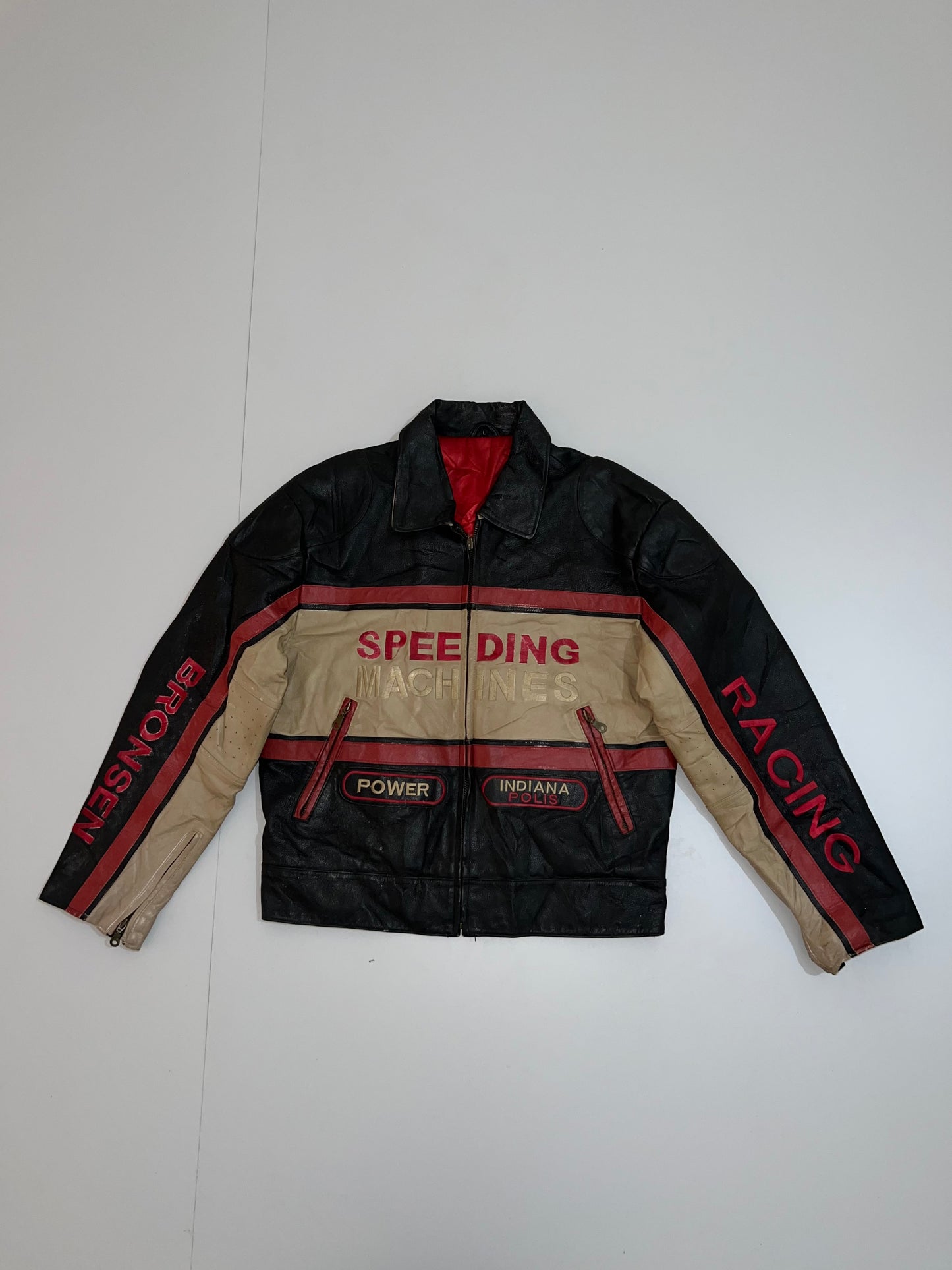 ZSuper Premium Original Leather Racing Jacket (SUPER RARE) (L)