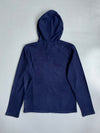 The North Face | Colorblock Fleece Full-Zip Hoodie | Navy & Cream (M)