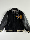 Vintage American “Successive Winner” Leather Sleeve Varsity Jacket (XL)