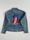 Vintage Harley-Davidson “#1” Made in Canada Denim Trucker Jacket (L/Xl)