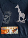 Nike Just Do It Graphic Print Crewneck Sweatshirt Black Men’s (L)