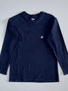 Fila | Small Logo Full Sleeve T-Shirt | Navy | (M)