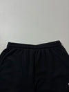 Vintage Nike Black Straight Leg Fleece Sweatpants (W:30) (L:42)