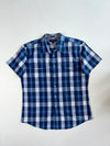 Tommy Hilfiger Custom Fit Plaid Short Sleeve Shirt(S)