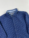 Tommy Hilfiger | Real Indigo Paisley Print Denim Shirt |(M)
