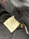 Vintage Urban Revolution Black & Orange Mesh Racing Moto Jacket Paded,Detechable Arms (L)