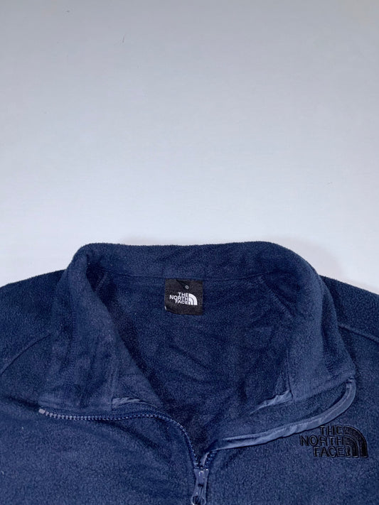 The North Face Mini Logo Fleece Zip-Up Navy (M/L)