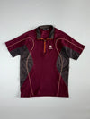 Black Yak Maroon Half-Zip Trekking Tee (M)