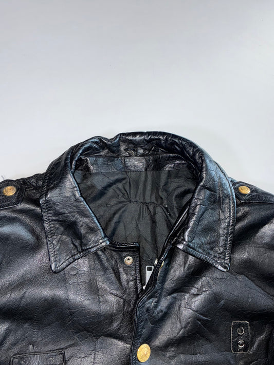 Super Premium Original Heavy Leather Jacket (2XL)