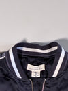 H&M L.O.G.G. Satin Bomber Jacket – Navy | Women's (S/M)