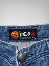Jico Japanese Oni Embroidered Baggy Jorts (W:34) (L:26.5)