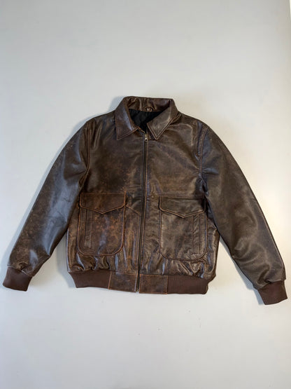 !                                                                                                                                                                                           A1 Brand New Ultra Premium Genuine Pure Leather Vintage Leather (L)