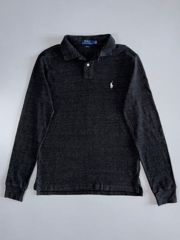 Polo Ralph Lauren Charcoal Full Sleeve Polo (S)