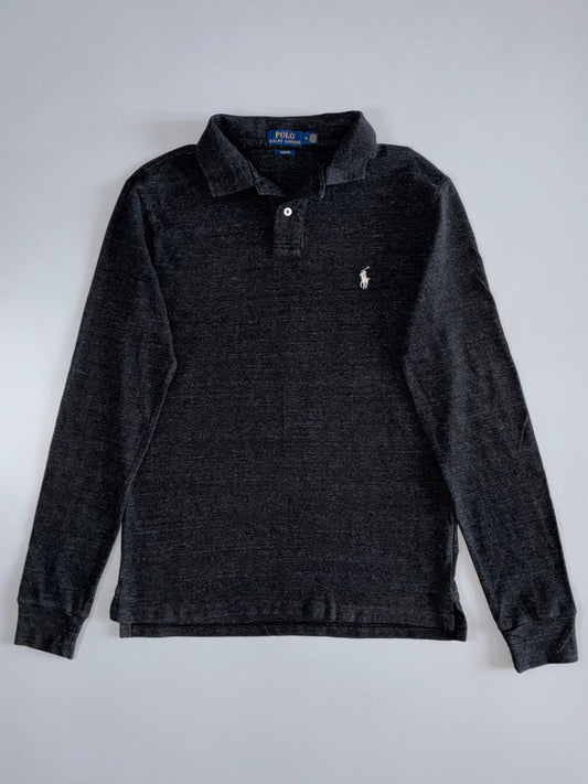 Polo Ralph Lauren Charcoal Full Sleeve Polo (S)