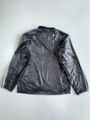 Adidas Vintage 3-Stripe Glossy Windbreaker Track Jacket (L)