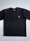 Carhartt K87 Pocket T-Shirt | Faded Black (XL)