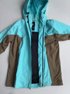 Timberland Waterproof Hooded Rain Jacket Aqua/Olive (S)