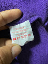 Vintage 90s Nike Purple Half Zip Sweatshirt, Made in Portugal (2XL/3XL)