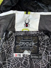 Spyder Neon Green Ski Jacket (Detechable Hood) (M)