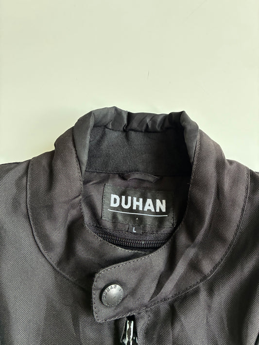 Suzuki x Duhan Racing Black Motorcycle Riding Jacket (L)