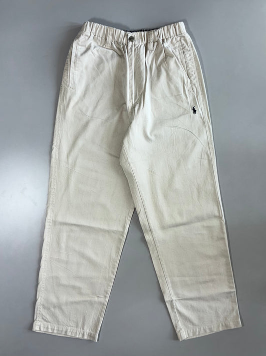 Vintage Polo Ralph Lauren Polo Sport Cream Chinos (W:26 |L:39)