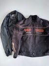 Harley-Davidson Racing “Screamin’ Eagle” 2-in-1 Moto Jacket Removable Liner embroidered Textile RidingJacket (M/L)
