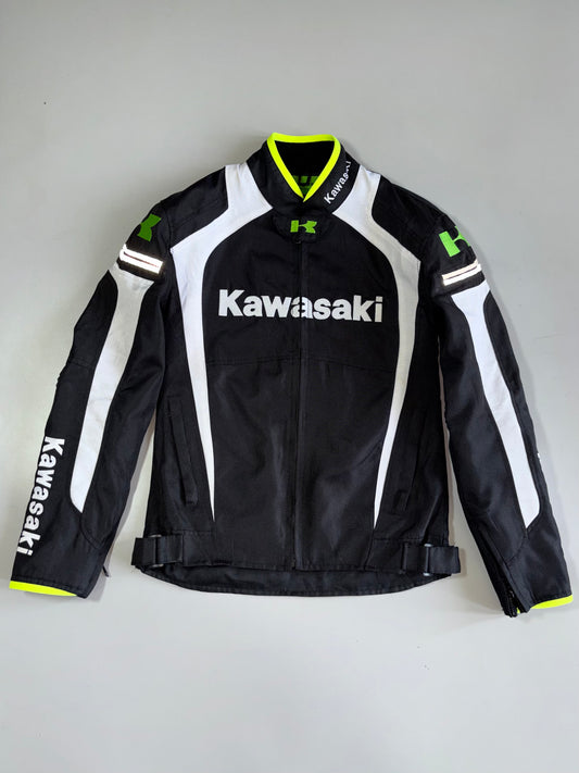 Kawasaki Original Racing Team Vintage Motorcycle Jacket (PADDED) (S)