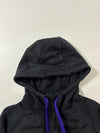 Adidas Originals Multicolor Trefoil Black Half-Zip Hoodie (M)