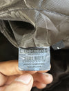 Bernardi Collection Washed Black Canvas Utility Jacket – Multi-Pocket, Quilted Lining (XL)