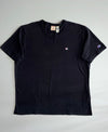 Champion Small Logo Tee – Black, Size Large (XL)