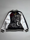 Dogtown Black Dragon Satin Souvenir Jacket Fully Embroidered dragon (L/XL)