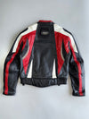 Speed’s Premium Leather Motorcycle Racing Jacket (Paded)(L)