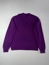Chaps Crewneck Sweater  Purple Knit (M/L)