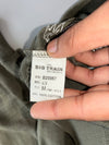 Vintage Big Train Back Print Tiger  Crewneck Sweatshirt | Olive (L)