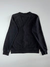 Adidas Originals Black Trefoil Button-Up Sweat Cardigan (S/M)