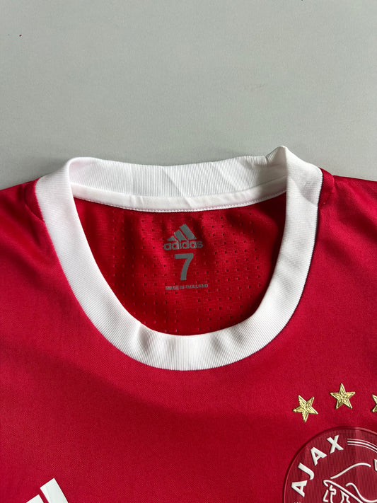 Adidas Ajax Amsterdam Home Long Sleeve Jersey (M)