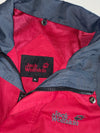 Jack Wolfskin Red & Grey Outdoor Windbreaker Jacket (2Xl)