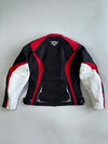 Ixon Black Tribal Graphic Textile Moto Racing Jacket  Red Tribal Removable Lining (Paded)(M)