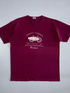Fruit of the Loom “Perfect Summer Vieux-Boucau France” Souvenir Graphic Tee Burgundy (M)