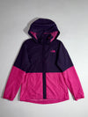 The North Face Purple & Pink Colorblock Hooded Windbreaker – Women's (S)