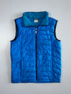 Columbia Sportswear Quilted Puffer Vest | Royal Blue Zip-Up Outdoor Gilet (M/L)