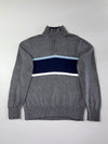 Tommy Hilfiger Premium Cotton V-Neck Sweater – Forest Green (S)